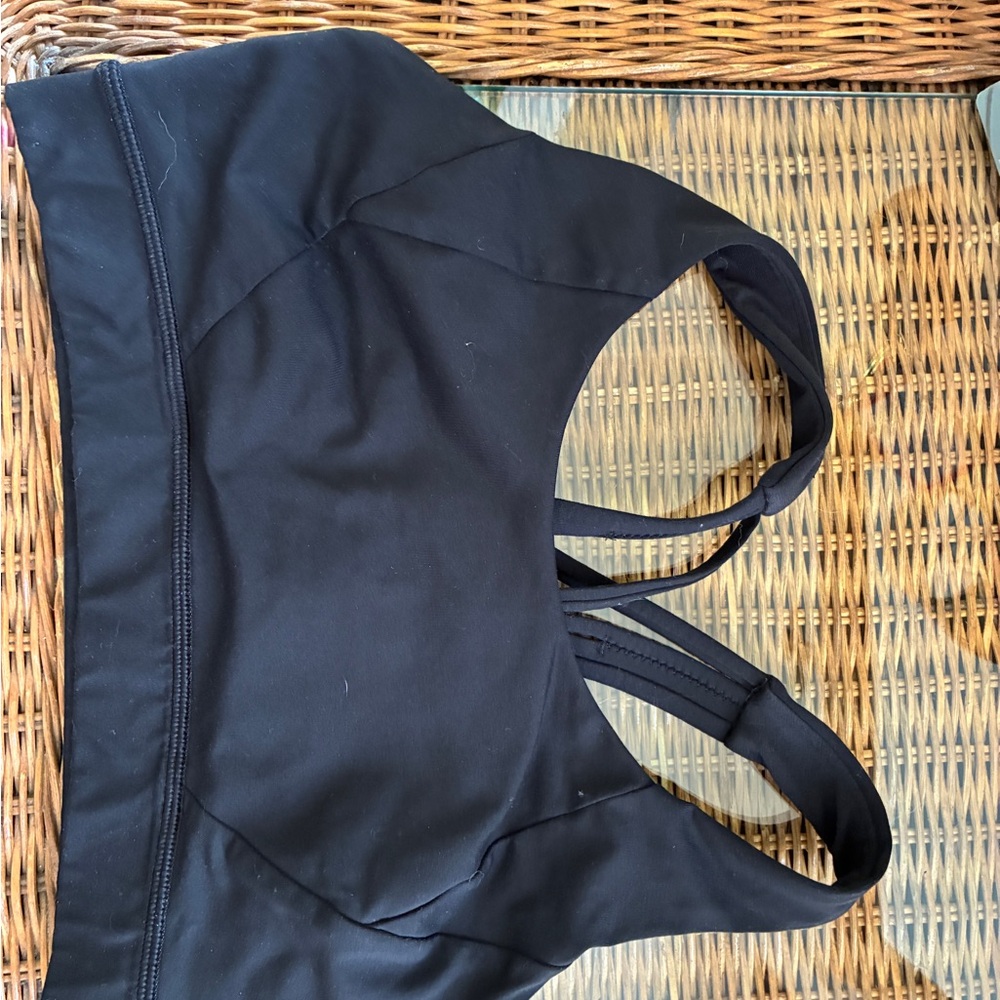 lululemon athletica Black Sports Bra